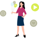 پیش‌نمایش فایل girl-is-holding-balloons-for-advertising-11155624 از پک تبلیغات