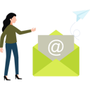 پیش‌نمایش فایل girl-is-pointing-at-the-email-letter-11155714 از پک تبلیغات