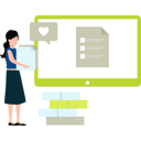پیش‌نمایش فایل girl-is-viewing-a-document-11155645 از پک تبلیغات