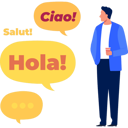 پیش‌نمایش فایل boy-is-looking-at-different-words-in-bubble-chat-11132279 از پک زبان خارجی