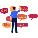 پیش‌نمایش فایل boy-is-pointing-at-the-different-languages-11132292 از پک زبان خارجی