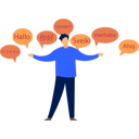 پیش‌نمایش فایل boy-is-showing-different-words-in-different-languages-11132285 از پک زبان خارجی