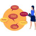 پیش‌نمایش فایل girl-is-looking-at-different-world-languages-11132262 از پک زبان خارجی