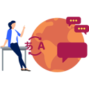 پیش‌نمایش فایل girl-is-pointing-at-the-language-translator-11132248 از پک زبان خارجی