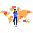 پیش‌نمایش فایل girl-learns-about-different-languages-11132263 از پک زبان خارجی