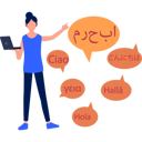 پیش‌نمایش فایل girl-learns-new-language-11132288 از پک زبان خارجی