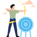 پیش‌نمایش فایل boy-is-doing-archery-as-a-hobby-11131617 از پک سرگرمی روزانه