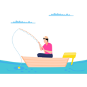 پیش‌نمایش فایل boy-is-doing-fishing-11131674 از پک سرگرمی روزانه