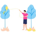 پیش‌نمایش فایل boy-is-flying-kite-in-outdoor-11131693 از پک سرگرمی روزانه