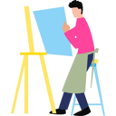 پیش‌نمایش فایل boy-is-painting-on-an-art-paper-11131691 از پک سرگرمی روزانه