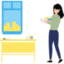 پیش‌نمایش فایل girl-is-holding-books-11131686 از پک سرگرمی روزانه