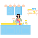 پیش‌نمایش فایل girl-is-making-coffee-in-the-kitchen-11131656 از پک سرگرمی روزانه