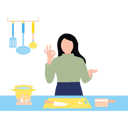 پیش‌نمایش فایل girl-is-telling-that-the-food-is-delicious-11131612 از پک سرگرمی روزانه