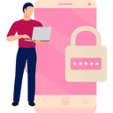 پیش‌نمایش فایل boy-is-securing-mobile-11162306 از پک گاوصندوق