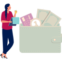 پیش‌نمایش فایل girl-is-looking-at-the-wallet-11162289 از پک گاوصندوق