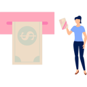 پیش‌نمایش فایل girl-is-withdrawing-money-11162303 از پک گاوصندوق