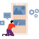 پیش‌نمایش فایل coder-make-changes-in-mobile-interface-11156521 از پک تیم‌های محصول