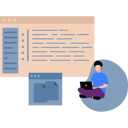پیش‌نمایش فایل developer-is-coding-on-a-web-page-on-a-laptop-11156485 از پک تیم‌های محصول
