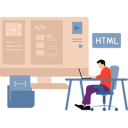 پیش‌نمایش فایل employee-is-working-on-programming-on-a-laptop-11156400 از پک تیم‌های محصول