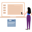 پیش‌نمایش فایل employee-looks-at-task-management-11156481 از پک تیم‌های محصول