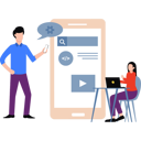 پیش‌نمایش فایل employees-are-explaining-web-settings-11156522 از پک تیم‌های محصول