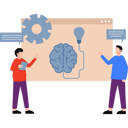 پیش‌نمایش فایل employees-are-working-launch-ideas-11156385 از پک تیم‌های محصول