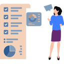 پیش‌نمایش فایل girl-is-looking-at-the-products-checklist-11156516 از پک تیم‌های محصول