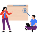 پیش‌نمایش فایل girl-is-pointing-at-the-web-page-11156526 از پک تیم‌های محصول