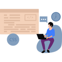 پیش‌نمایش فایل guy-is-working-on-coding-11156374 از پک تیم‌های محصول