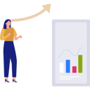 پیش‌نمایش فایل business-woman-looking-at-growth-chart-11172520 از پک بورس