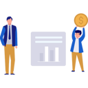 پیش‌نمایش فایل businessmen-discussing-about-bar-graphs-11172446 از پک بورس