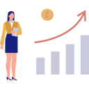پیش‌نمایش فایل businesswoman-looking-at-bar-graph-11172450 از پک بورس
