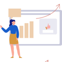 پیش‌نمایش فایل businesswoman-looking-at-business-growth-11172460 از پک بورس