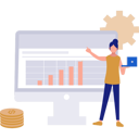 پیش‌نمایش فایل girl-holding-laptop-while-doing-financial-analysis-11172533 از پک بورس