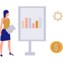 پیش‌نمایش فایل girl-looking-at-graph-on-presentation-board-11172524 از پک بورس