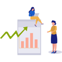 پیش‌نمایش فایل girls-working-on-business-graph-on-laptop-11172535 از پک بورس