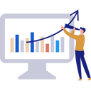 پیش‌نمایش فایل man-looking-into-business-graph-11172525 از پک بورس