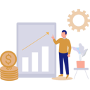 پیش‌نمایش فایل man-pointing-at-graph-11172434 از پک بورس