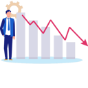 پیش‌نمایش فایل man-standing-by-graph-11172469 از پک بورس