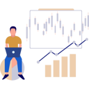 پیش‌نمایش فایل man-working-on-candle-stick-graph-11172518 از پک بورس