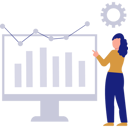 پیش‌نمایش فایل woman-pointing-to-bar-graph-on-monitor-11172536 از پک بورس