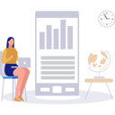 پیش‌نمایش فایل woman-working-of-finance-business-11172461 از پک بورس