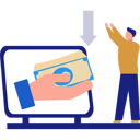 پیش‌نمایش فایل boy-paying-online-on-laptop-11260391 از پک درگاه پرداخت