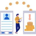 پیش‌نمایش فایل girl-transferring-money-online-11260385 از پک درگاه پرداخت