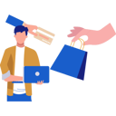 پیش‌نمایش فایل man-doing-shopping-payment-11260413 از پک درگاه پرداخت
