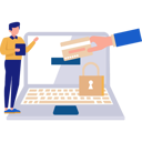 پیش‌نمایش فایل man-paying-online-on-laptop-11260415 از پک درگاه پرداخت