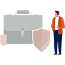 پیش‌نمایش فایل businessman-protects-his-finances-11193572 از پک بیمه حوادث