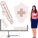 پیش‌نمایش فایل girl-is-looking-at-the-patients-bed-11193582 از پک بیمه حوادث