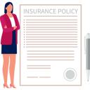 پیش‌نمایش فایل girl-is-standing-next-to-the-insurance-policy-11193578 از پک بیمه حوادث