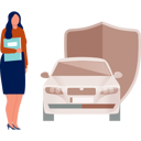 پیش‌نمایش فایل girl-is-telling-about-the-accident-insurance-11193574 از پک بیمه حوادث